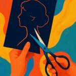 Schattenprofil 5 die Kunst des Scherenschnitts